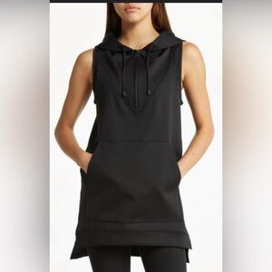 Blanc Noir Cocoon Vest Black